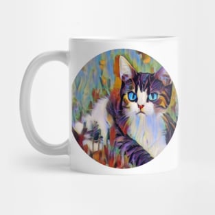 Chubby floppy cat Mug